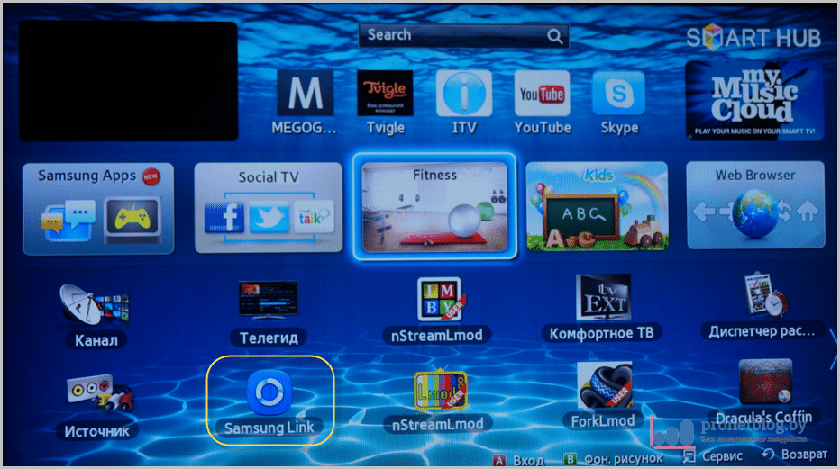 samsung allshare pc tv